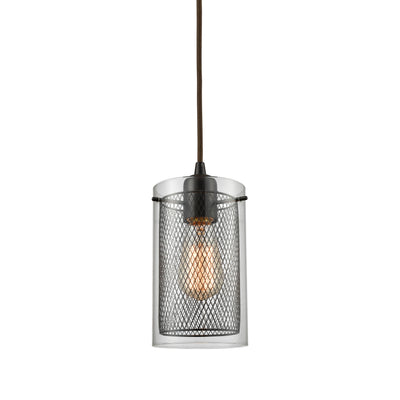 Brant 5'' Wide 1-Light Mini Pendant - Oil Rubbed Bronze