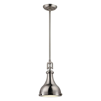 Rutherford 9'' Wide 1-Light Mini Pendant - Brushed Nickel