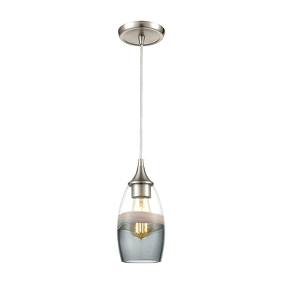 Sutter Creek 5'' Wide 1-Light Mini Pendant - Satin Nickel