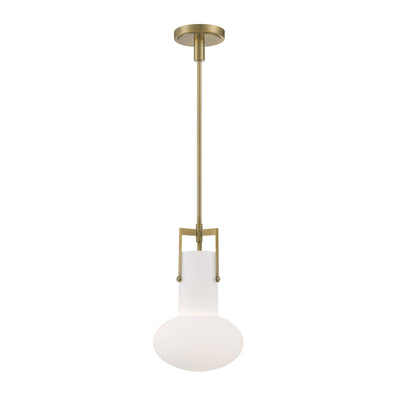 Izel 10'' Wide 1-Light Pendant - Antique Brass