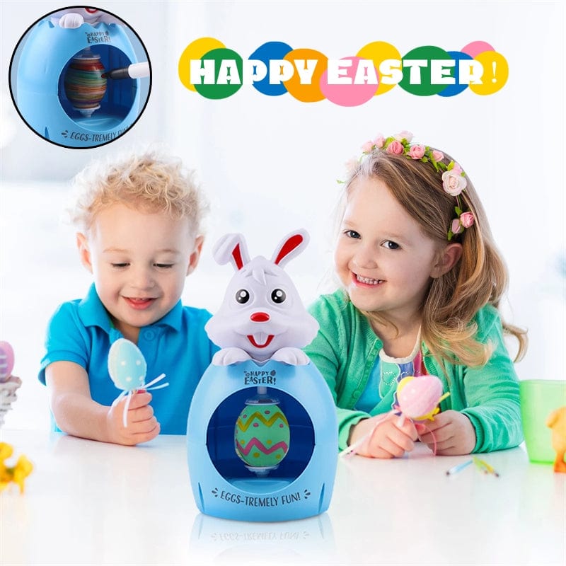 Creative Easter Egg Decorating Kit: DIY Coloring and Painting Fun for Boys and Girls - Multicolor with Sound and Light Delights