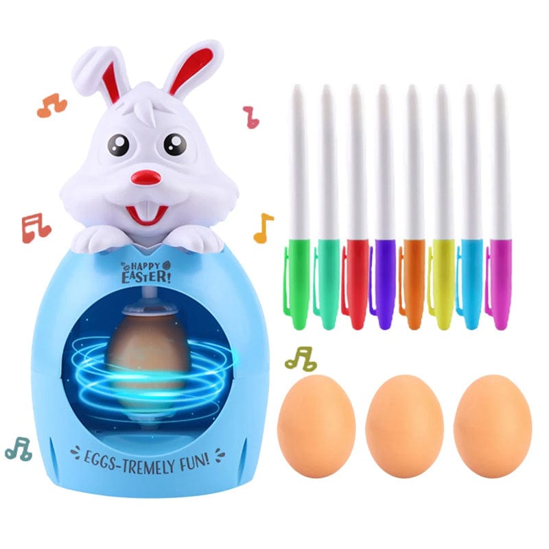Creative Easter Egg Decorating Kit: DIY Coloring and Painting Fun for Boys and Girls - Multicolor with Sound and Light Delights