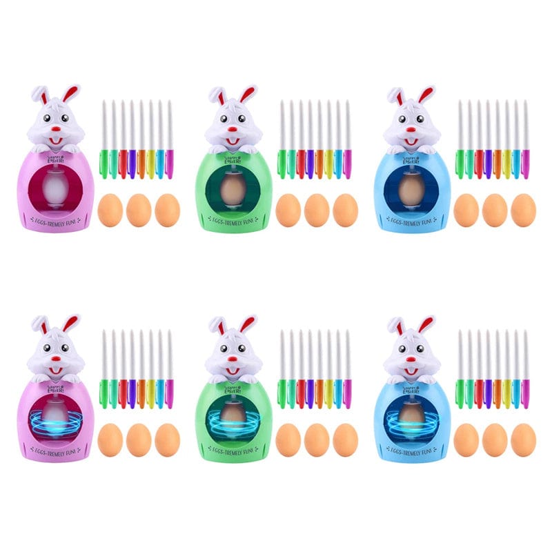 Creative Easter Egg Decorating Kit: DIY Coloring and Painting Fun for Boys and Girls - Multicolor with Sound and Light Delights