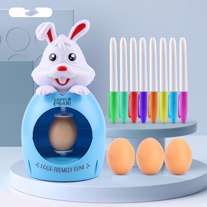 Creative Easter Egg Decorating Kit: DIY Coloring and Painting Fun for Boys and Girls - Multicolor with Sound and Light Delights