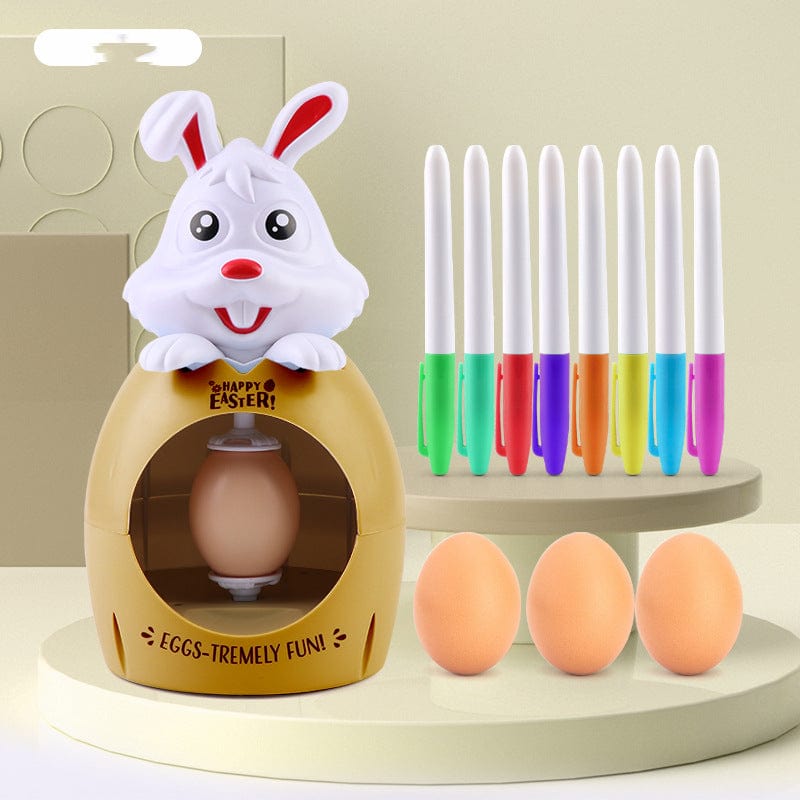 Creative Easter Egg Decorating Kit: DIY Coloring and Painting Fun for Boys and Girls - Multicolor with Sound and Light Delights