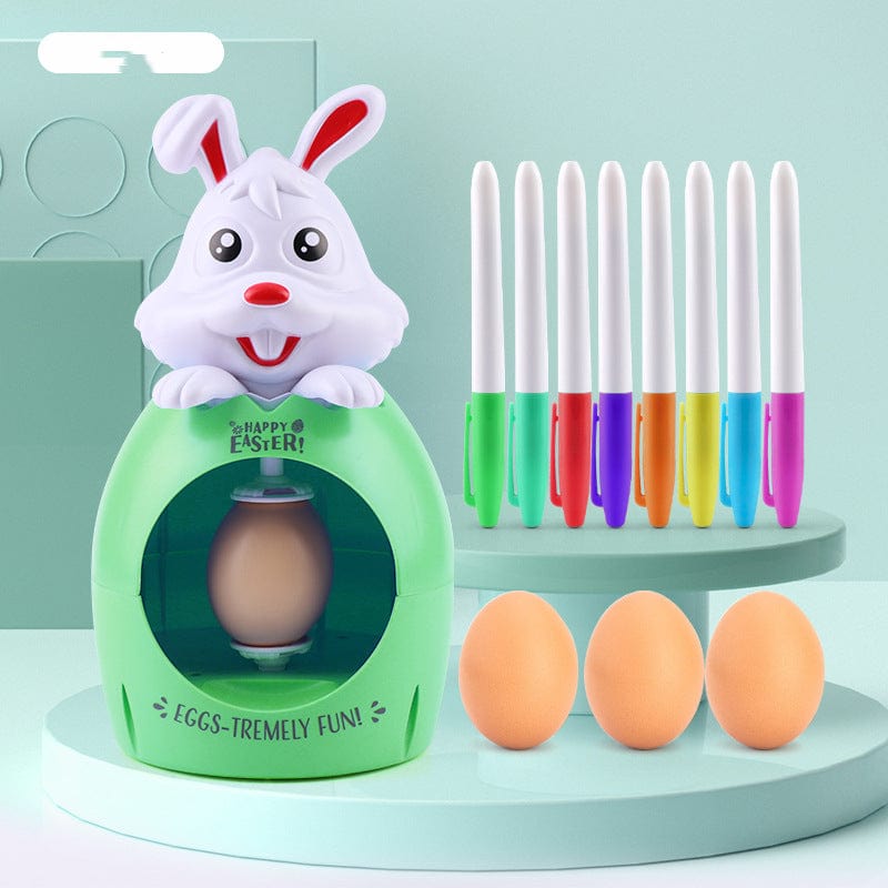Creative Easter Egg Decorating Kit: DIY Coloring and Painting Fun for Boys and Girls - Multicolor with Sound and Light Delights