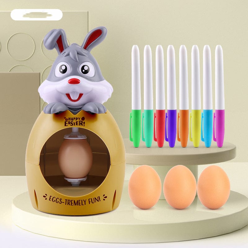 Creative Easter Egg Decorating Kit: DIY Coloring and Painting Fun for Boys and Girls - Multicolor with Sound and Light Delights