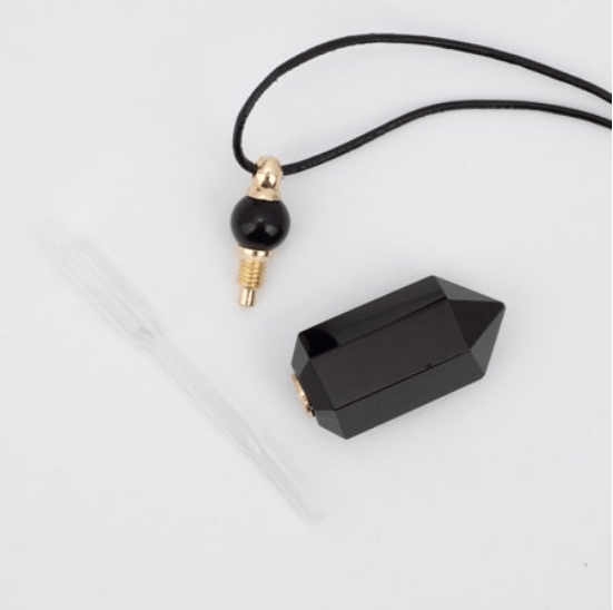 Crystal Vial Aromatherapy Diffuser Necklace