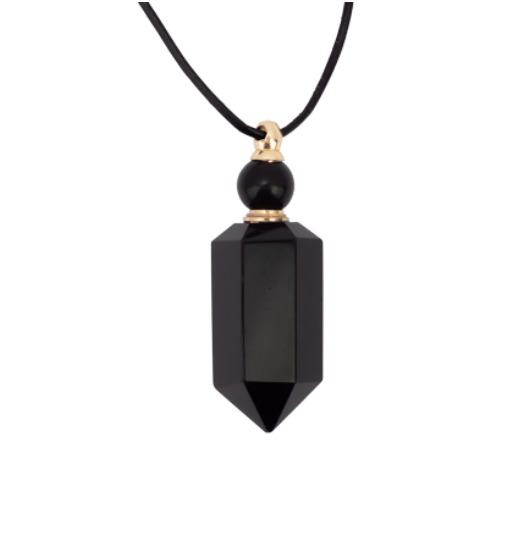 Crystal Vial Aromatherapy Diffuser Necklace