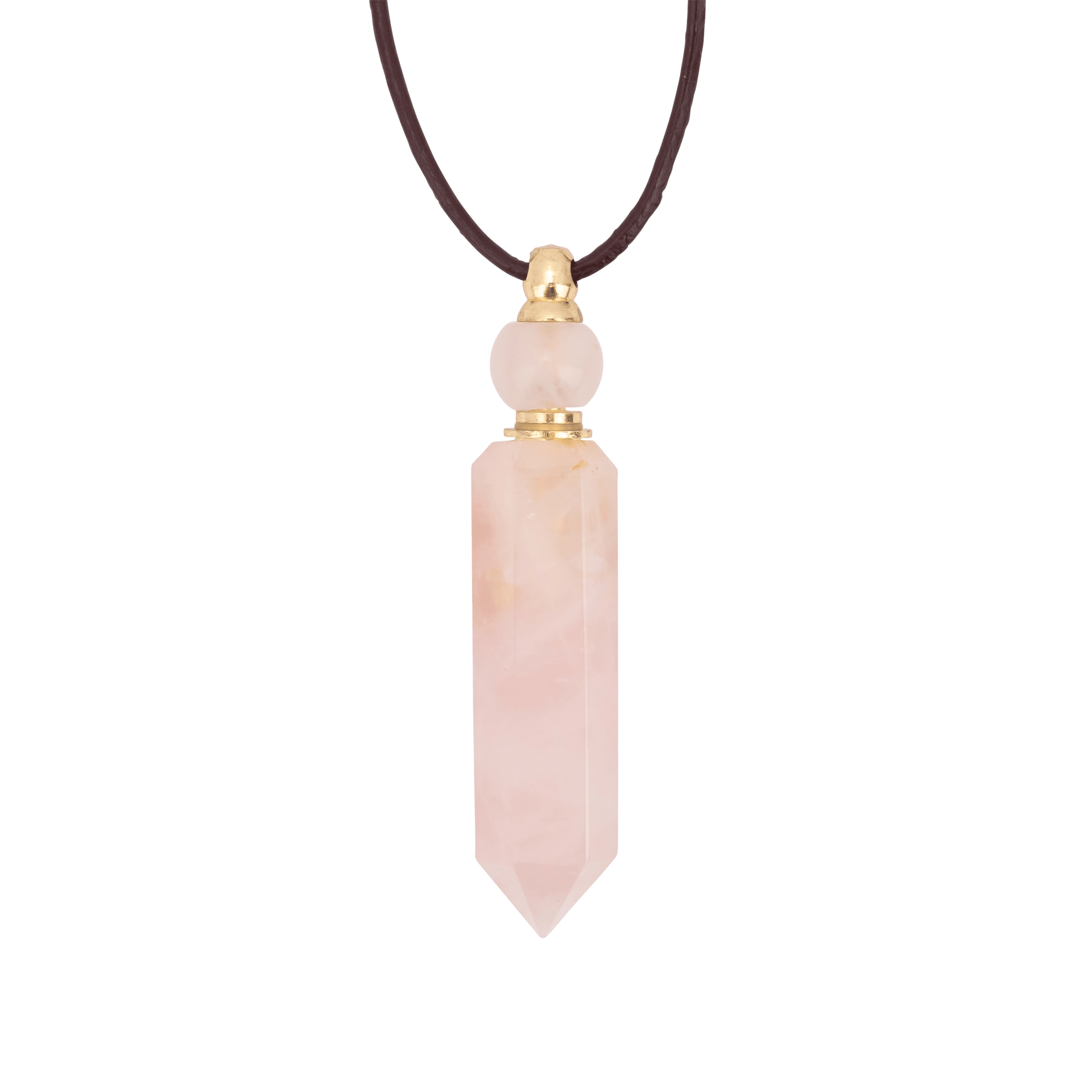 Crystal Vial Aromatherapy Diffuser Necklace
