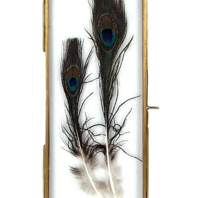 BRASS FRAME WITH HANGING LOOPS 4