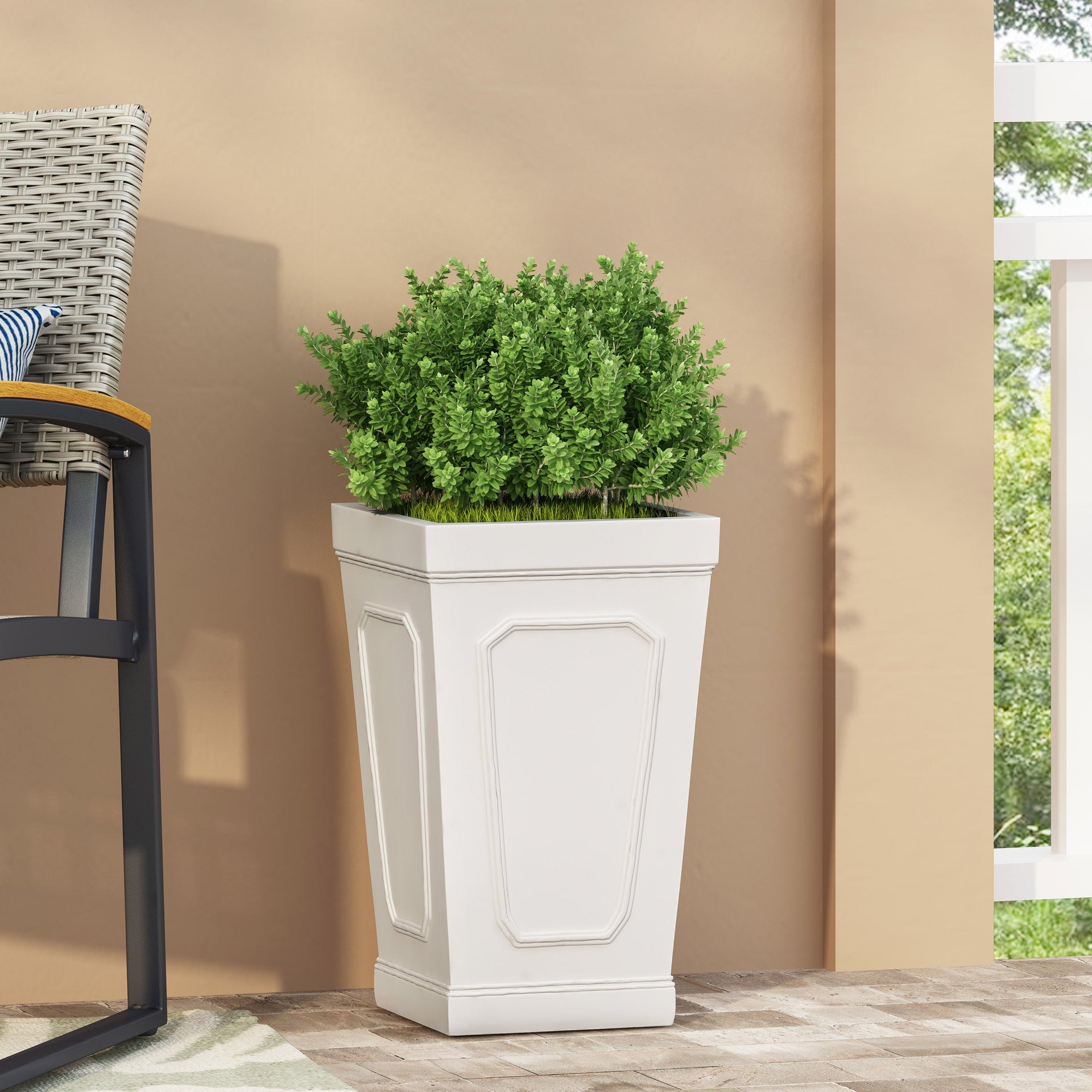 10.25 x 16.25 MGO Urn Planter