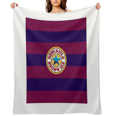 Newcastle Vintage 1996 Away Football Shirt Retro Quick-dry Throw Blanket