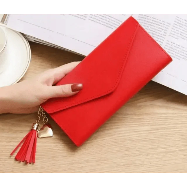 Dazzling Wallets For Phone, Clutch Bag, Purses, Long Wallets For Girl And Ladies Cute Money Coin Pocket And Card Holder Tassel Wallets