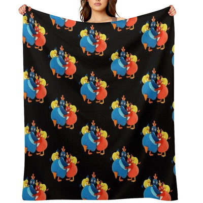 Twirlywoos Cute Characters Compact Throw Blanket