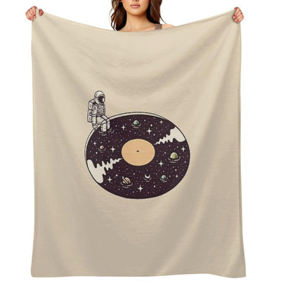 Cosmic Sound Throw Blanket
