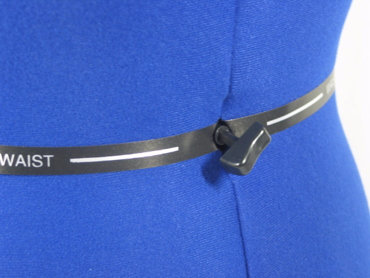 FAMILY DRESSFORM  Small Adjustable Mannequin Dress Form - Blue