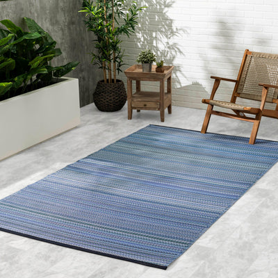 Cancun - Indigo Outdoor Rug for Patio