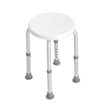 Adjustable Shower Stool Non-Slip Bath Seat 300 lb Capacity