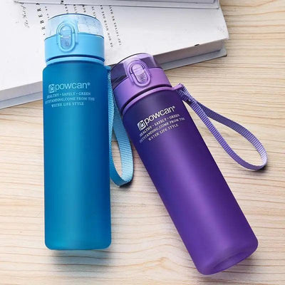 Durable Sports Cup Couple Water Cup Plastic Portable Drink Bottle Tarvel Outdoor Rope Water Bottle Juice Milk Cup Kitchen Water Cup