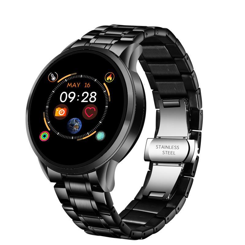 New Smart Watch For Men With IP67 Waterproof Protecion and Heart Rate Fitness Tracker Pedometer For Android and IOS sistems Steel Band Sports Men Smart Watch