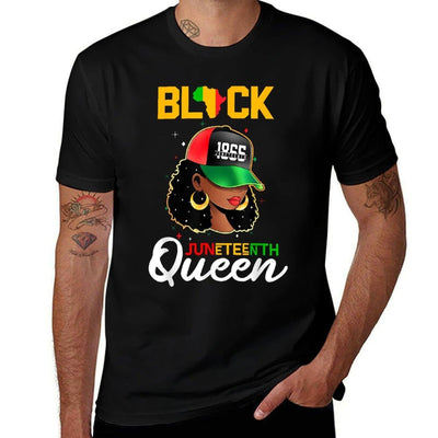 1865 Juneteenth Black Queen Polyester Blend T-Shirt