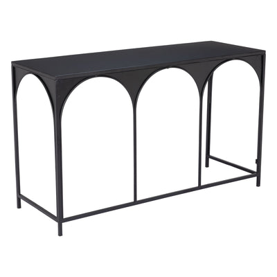 Loriet Console Table Black by Zuo Modern