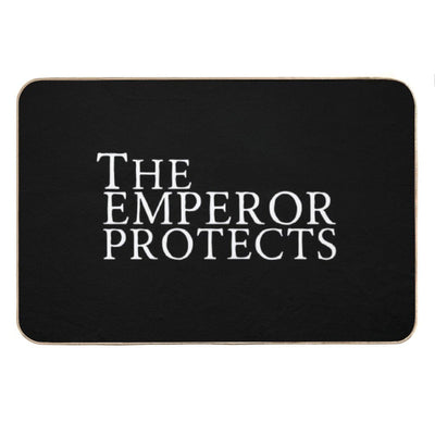The Emperor Protects Bath Mat