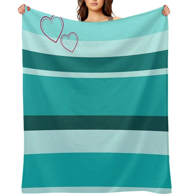 Lovers Easy Care Throw Blanket