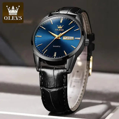 Elegant Leather Timepiece