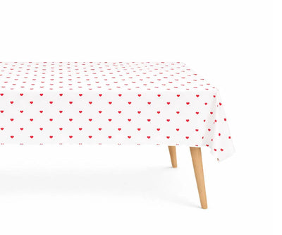 Heart Table Cover - Valentine's Day