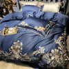 Four-piece Home Textile High-end Embroidery Bedspread Set