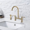 European Style Full Brass Golden Basin Faucet