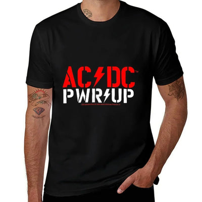 ACDC PWR UP North America Tour Date Back 2025 Durable T-Shirt