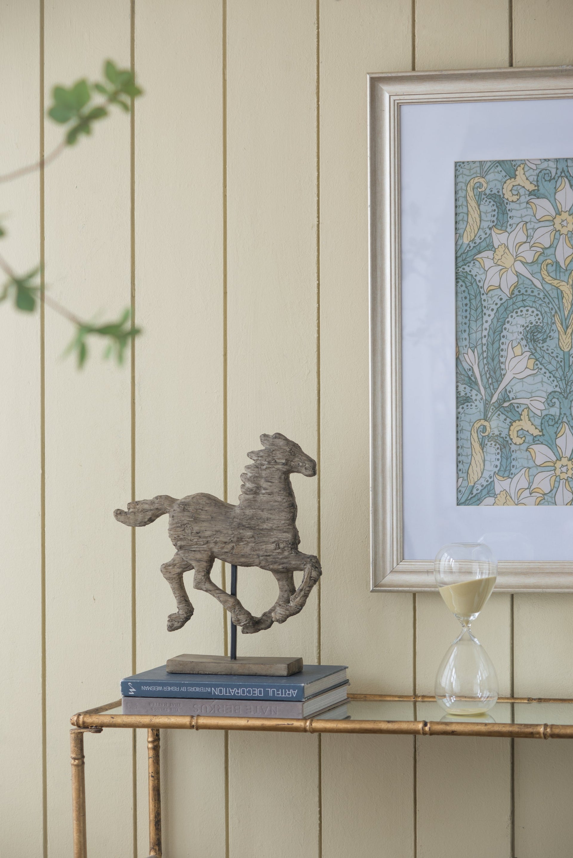 14x3x14.5' Defiance Spirited Polyresin Horse Accent, Medium