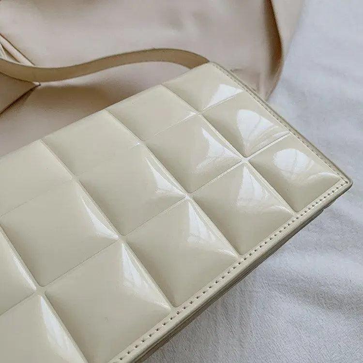 Fabulous Luxury Shoulder Bag Shiny Pu Leather Crossbody Bags For Women Small Flap Handbag Designer Female Messenger Bags