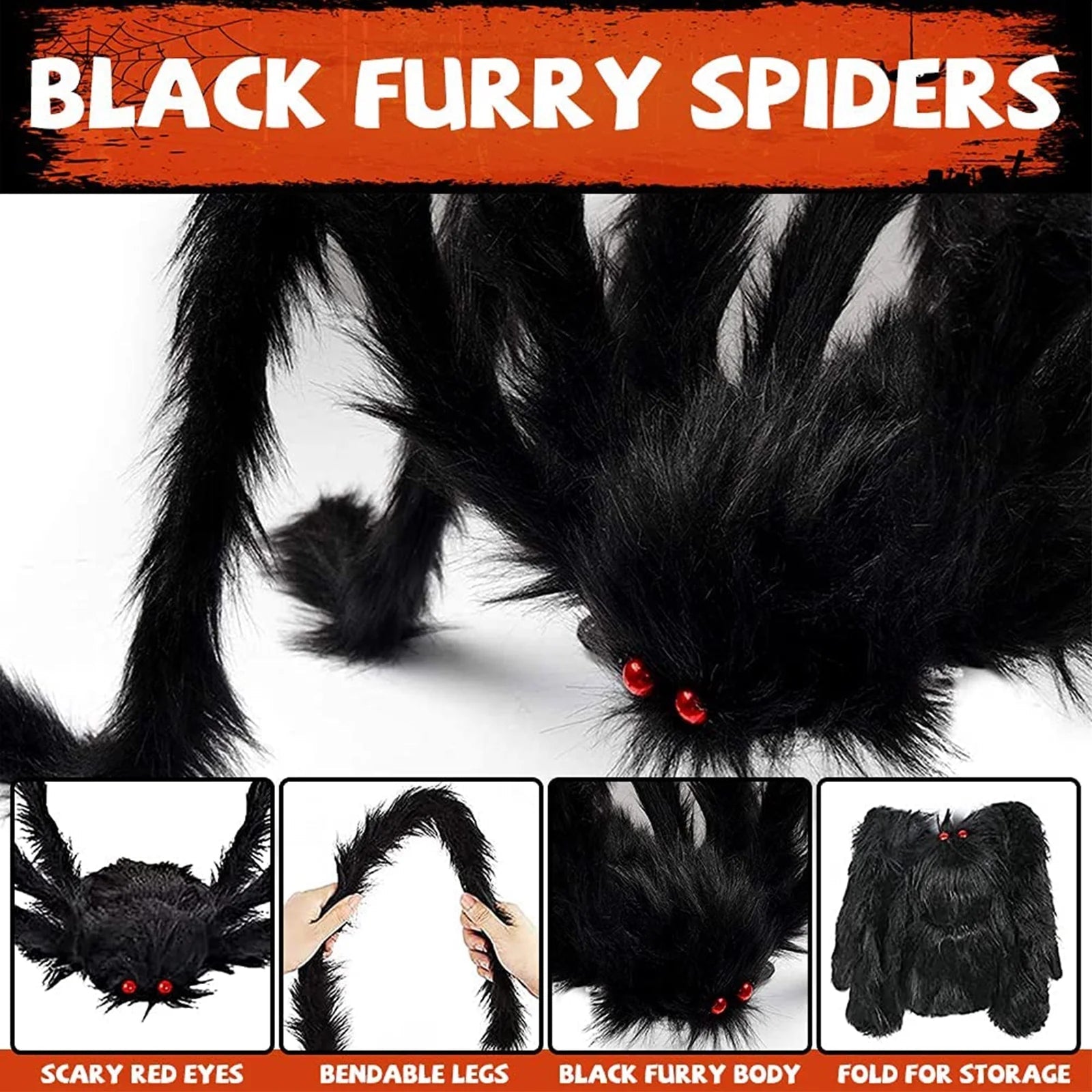 Halloween Spider Web Decorations for Outdoor, 23Ft X 16Ft