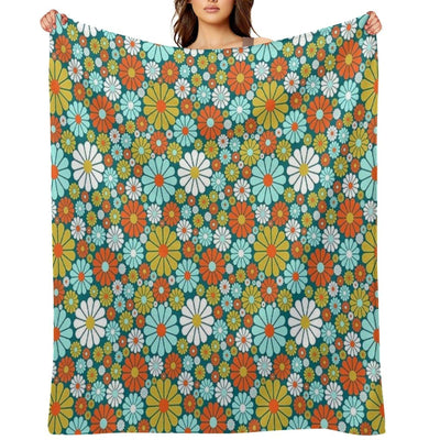 60's Wallpaper One Throw Blanket