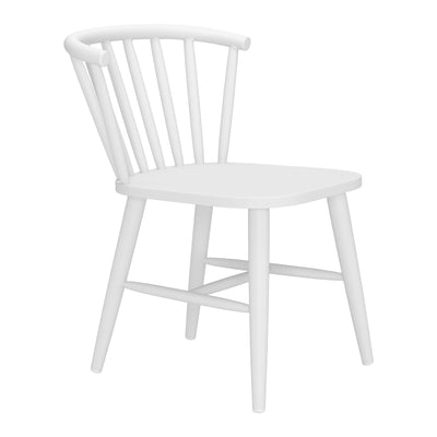 Shio Dining Chair White by Zuo Modern
