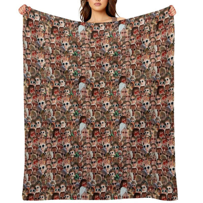 Lewis Capaldi Collage Repeat Print Anti-pilling Throw Blanket