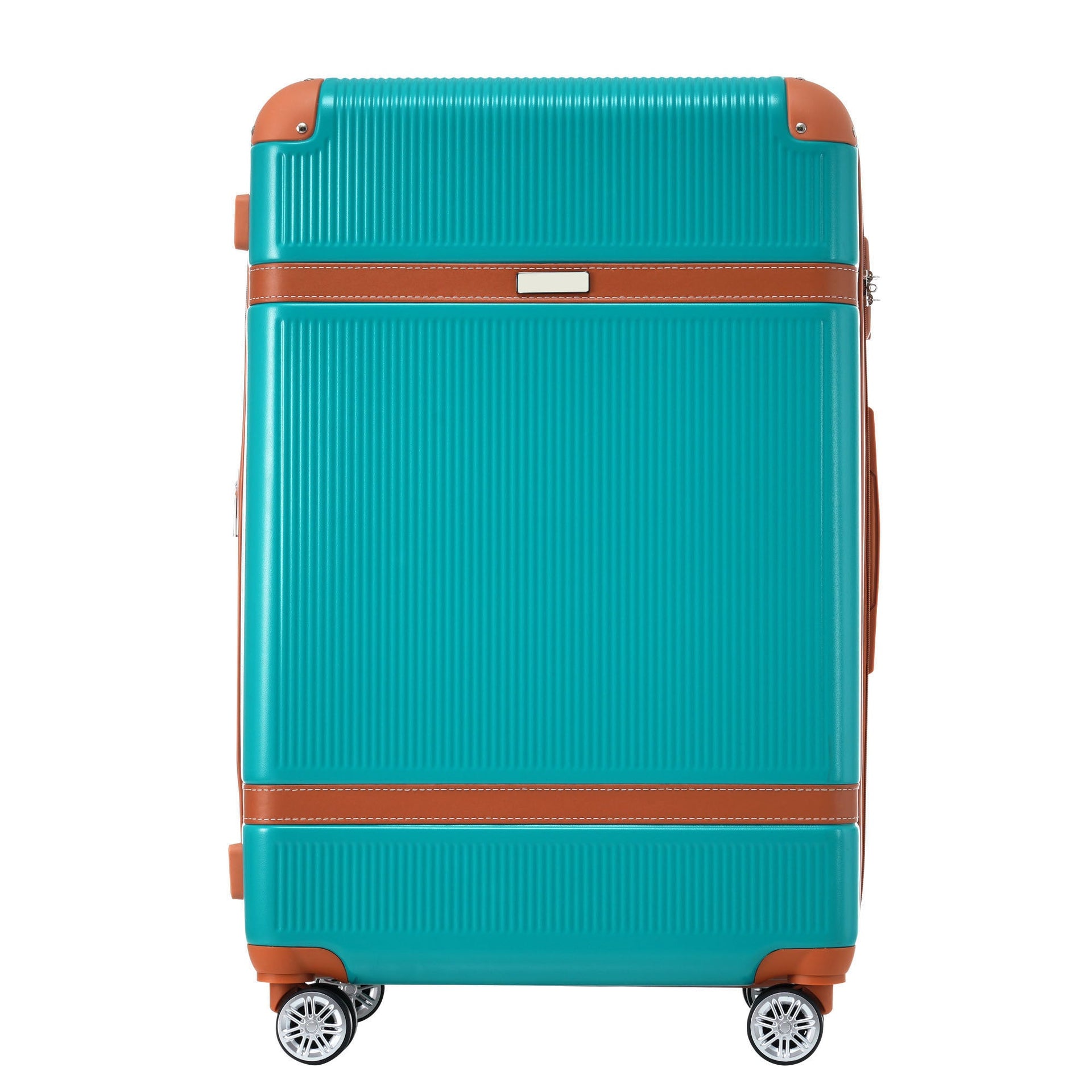 Hardshell Luggage Sets 3 Piece double spinner 8 wheels Suitcase with TSA Lock Lightweight 20''24''28''