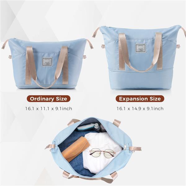 4-piece Expandable ABS Durable Luggage Compartment