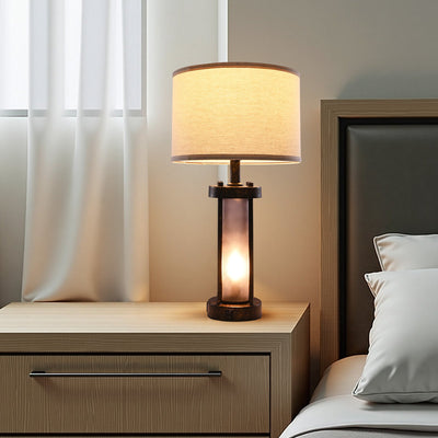 Table Lamps Set of 2 Farmhouse Bedside Nightstand Lamps With USB Ports, Desk Lamp