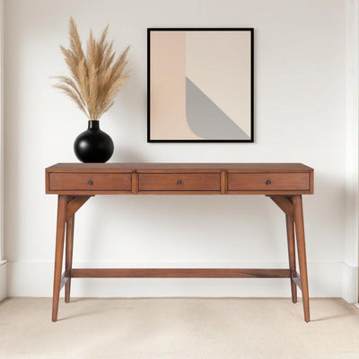 Flynn Large Desk, Chestnut