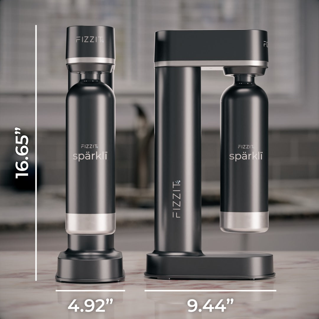 Fizz & Flavor Bundle – Soda Maker + CO₂ + Drink Mix Pack