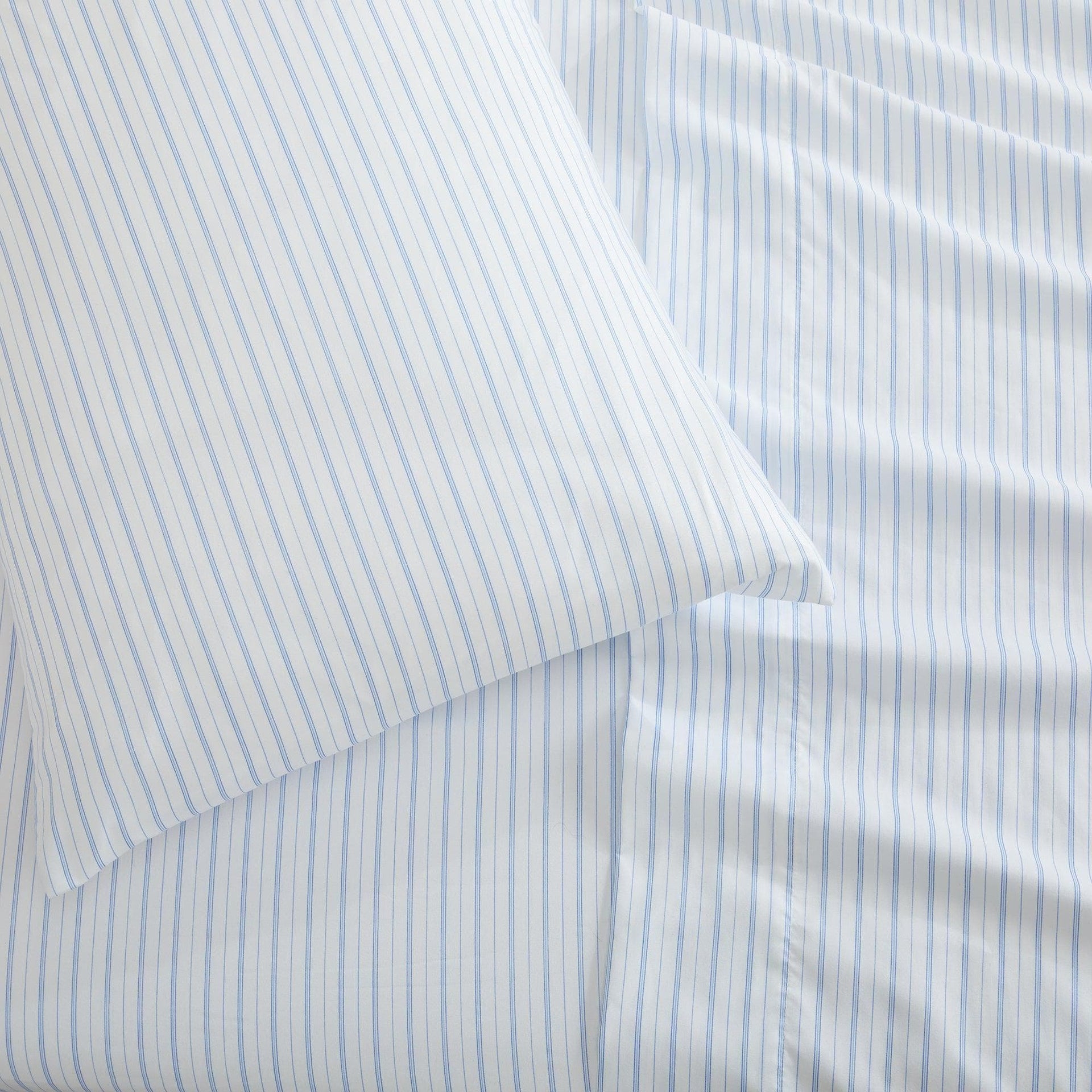 Microfiber Stripe Sheet Set - Adeline Collection
