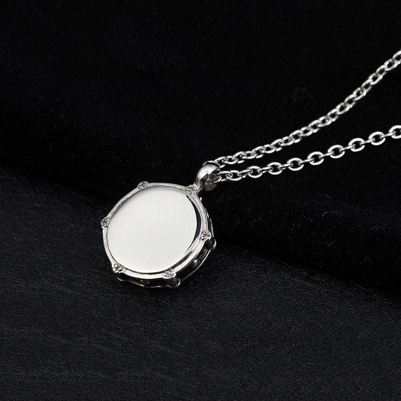 Snare Drum Necklace | Drumming Charm Stainless Steel Chain Necklace