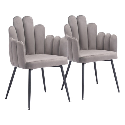 Noosa Dining Chair (Set of 2) Gray