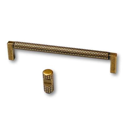 U-Shaped Antique Brass