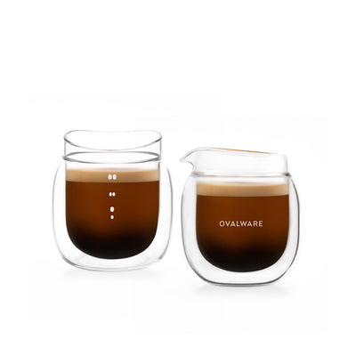 Double Wall Espresso Pouring Glass (Set of 2)